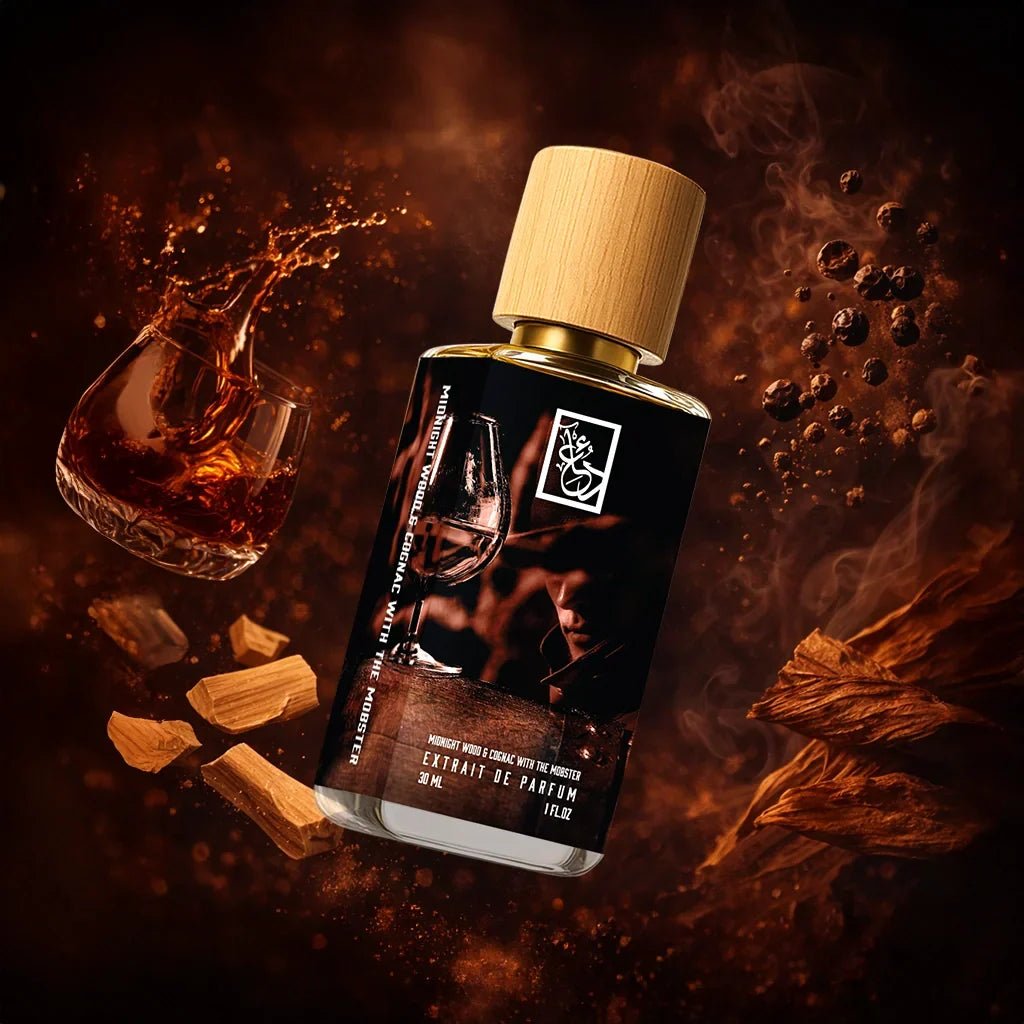 Dua Midnight Wood & Cognac With The Mobster - FragranceGems