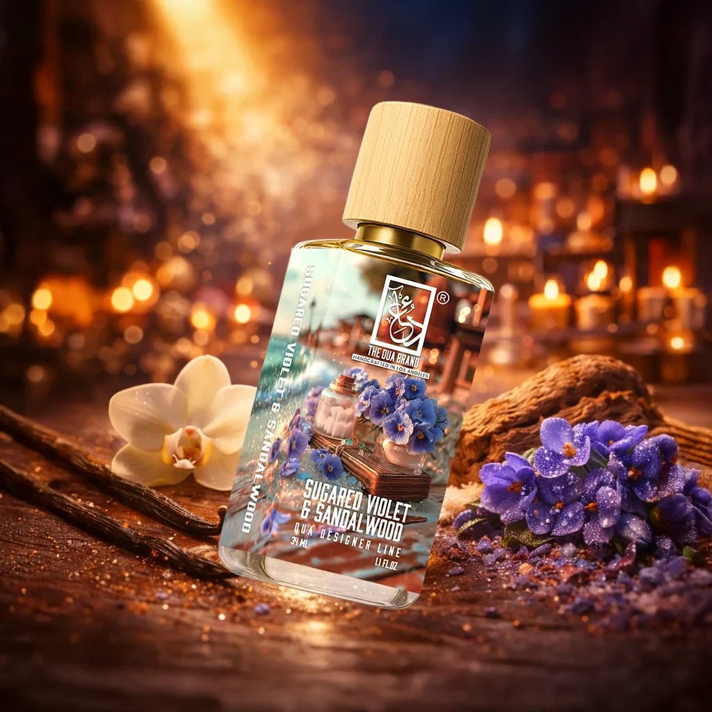 Dua Sugared Violet & Sandalwood - FragranceGems